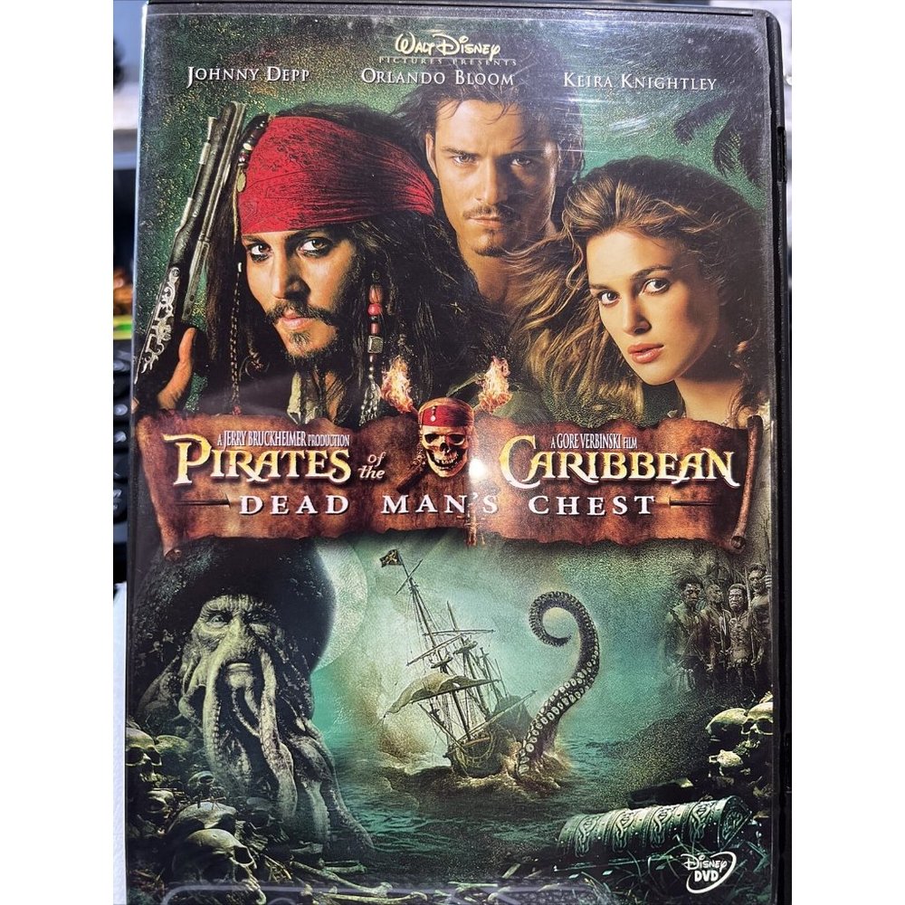 Pirates of the Caribbean: Dead Man's Chest (DVD, 2006)